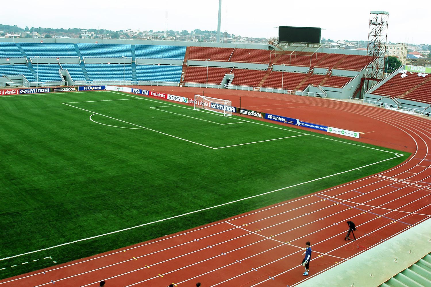 nijerya enugu stadyumu nizami futbol sahasi 1