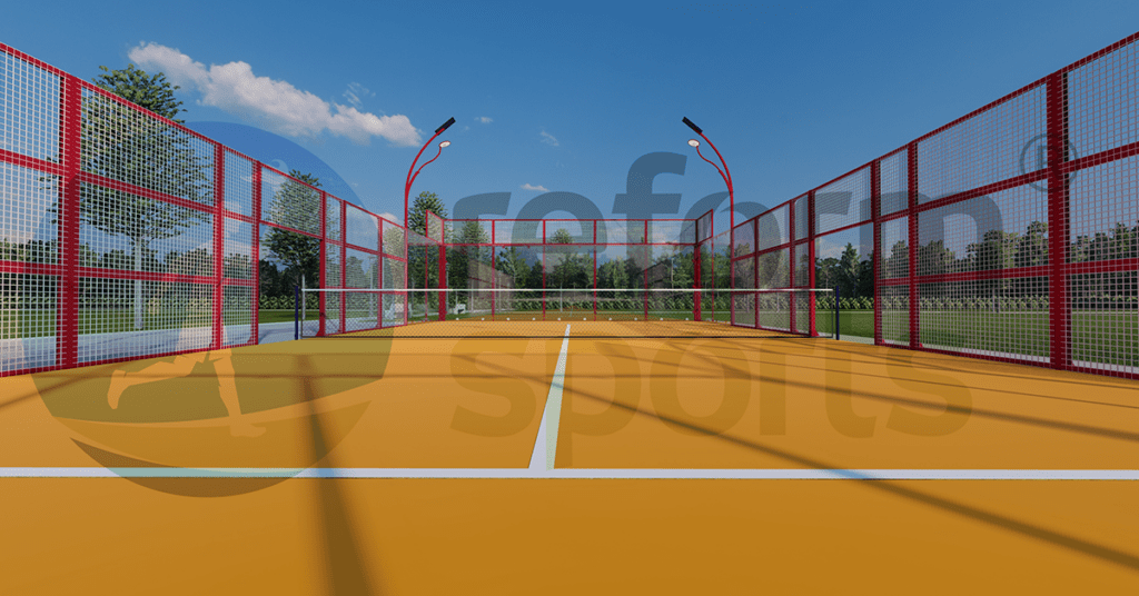 what is the padel tennis courts